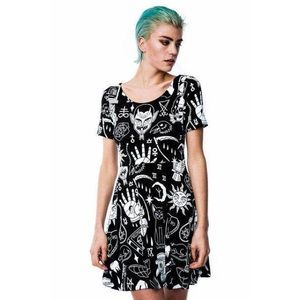 Killstar Wicked Occult Skater Dress
